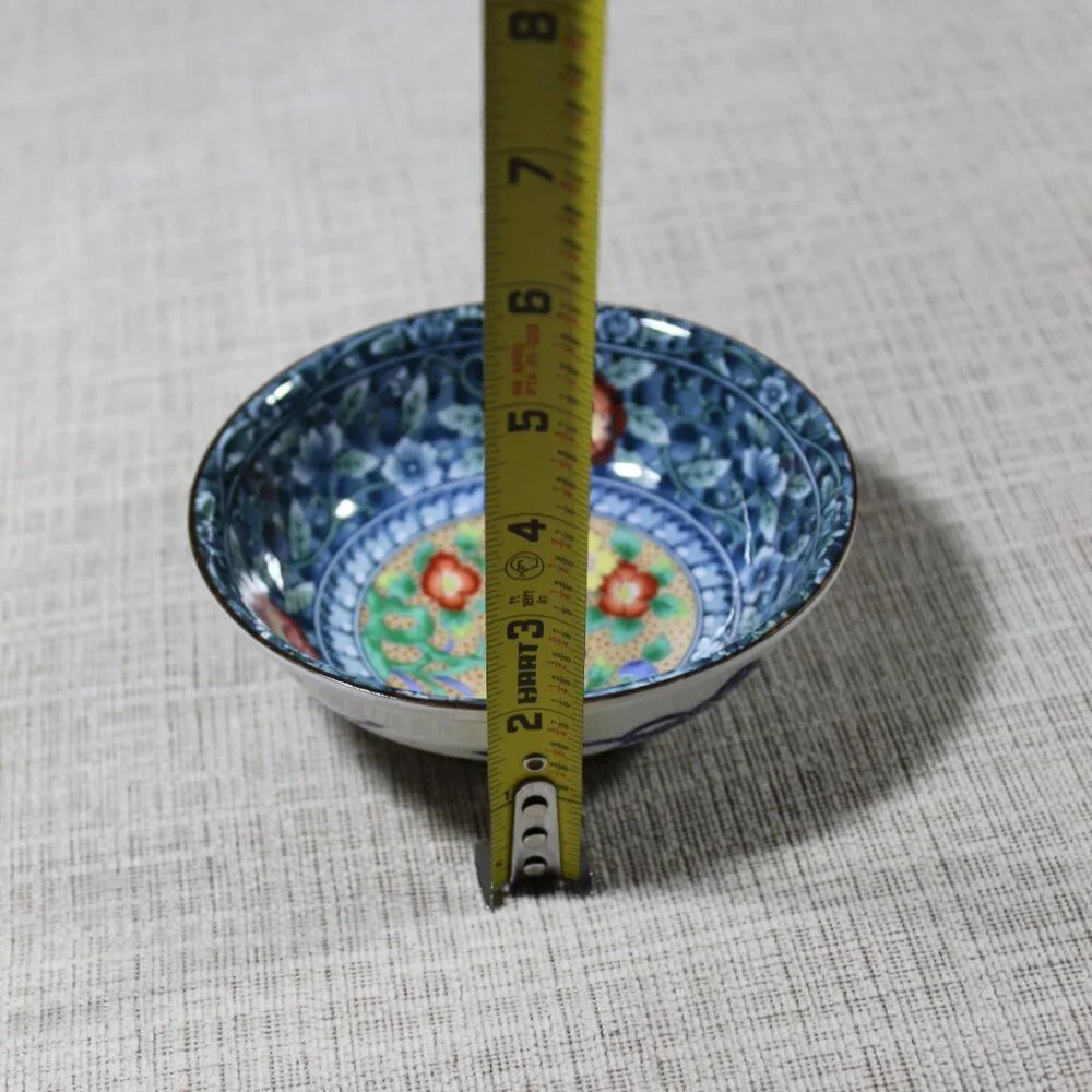 Set of 6 Elegant Asahi Japanese Ceramic Bowls 5.5